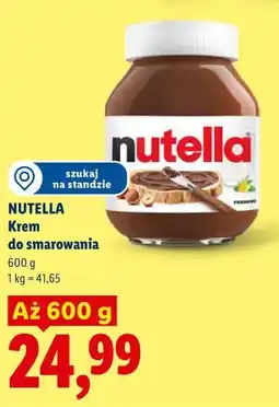 Lidl NUTELLA Krem do smarowania oferta