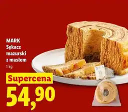 Lidl MARK Sękacz mazurski z masłem oferta