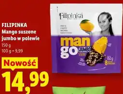 Lidl FILIPINKA Mango suszone jumbo w polewie oferta