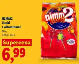 Lidl NIMM2 Lizaki z witaminami oferta