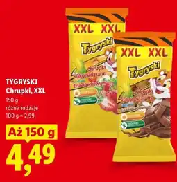 Lidl TYGRYSKI Chrupki, XXL oferta