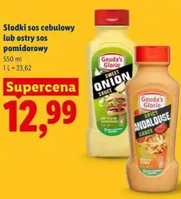 Lidl Słodki sos cebulowy lub ostry sos pomidorowy oferta