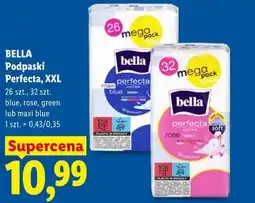 Lidl Podpaski Perfecta, XXL 26 szt., 32 szt. BELLA oferta