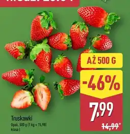 ALDI Truskawki oferta