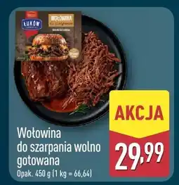 ALDI Wołowina do szarpania wolno gotowana oferta