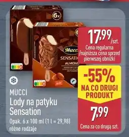 ALDI Lody na patyku Sensation oferta