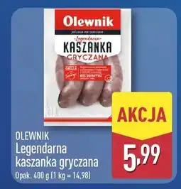 ALDI Legendarna kaszanka gryczana oferta