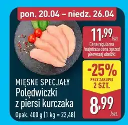 ALDI Mięsne specjały Polędwiczki z piersi kurczęca oferta
