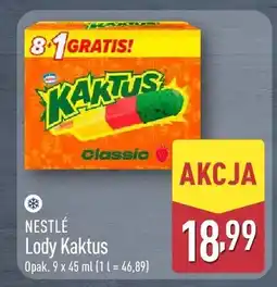ALDI Lody Kaktus oferta