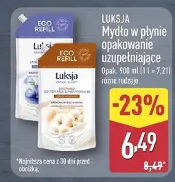 ALDI Mydło w płynie opakowanie uzupełniające oferta