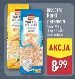 ALDI Rurki z kremem różne rodzaje oferta