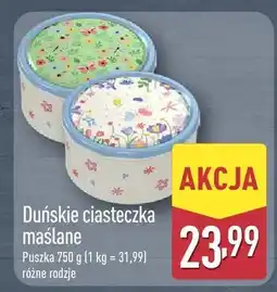 ALDI Duńskie ciasteczka maślane różne rodzaje oferta