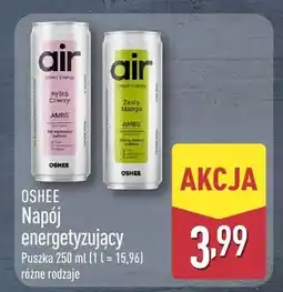 ALDI Napój energetyzujący różne rodzaje oferta