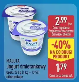 ALDI Jogurt śmietankowy oferta