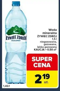 Globi Woda mineralna niegazowana, gazowana, lekko gazowana + kaucja 0,50 zł oferta
