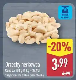ALDI Orzechy nerkowca oferta