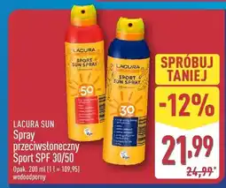ALDI Spray przeciwsłoneczny Sport SPF 30/50 oferta
