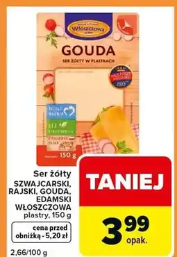 Carrefour Express Ser żółty szwajcarski, rajski, gouda, edamski oferta