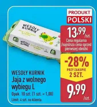 ALDI Jaja z wolnego wybiegu L oferta