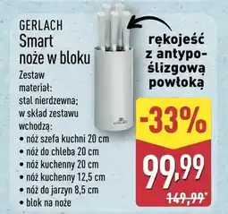 ALDI Smart noże w bloku zestaw oferta