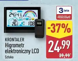 ALDI Krontaler higrometr elektroniczny LCD oferta