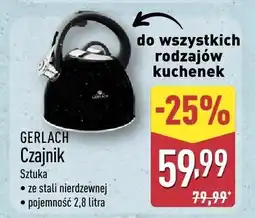 ALDI Czajnik ze stali nierdzewnej o pojemności 2,8 litra oferta