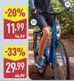 ALDI Spodnie rowerowe capri damskie/męskie oferta