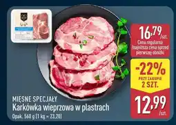 ALDI Karkówka wieprzowa w plastrach oferta