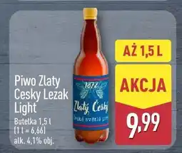 ALDI Piwo Zlatý Český Ležák Light oferta