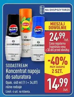 ALDI Koncentrat napoju do saturatora oferta
