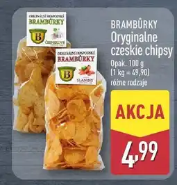 ALDI Chipsy oryginalne różne rodzaje oferta