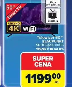 Carrefour Blaupunkt Telewizor 50" Smart TV oferta