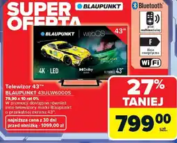 Carrefour Blaupunkt Telewizor 43" oferta