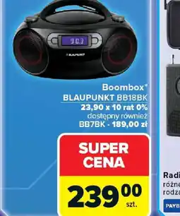 Carrefour BLAUPUNKT Boombox BB1BBK oferta