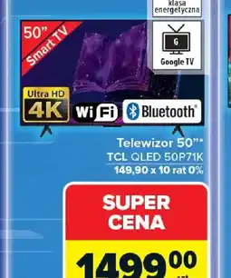 Carrefour TCL QLED TV 50P71K oferta