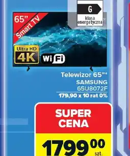 Carrefour Telewizor 65'' Samsung 65U8072F oferta