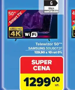 Carrefour Samsung Telewizor 50'' oferta