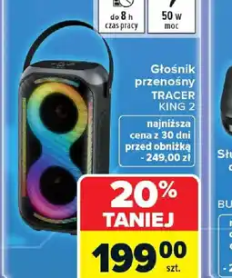 Carrefour Tracer Głośnik przenośny KING 2 oferta