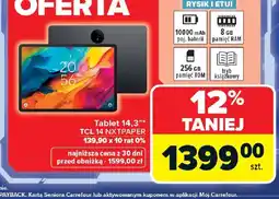Carrefour TCL Tablet 14.3 NXTPAPER oferta