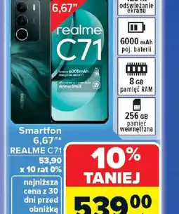 Carrefour Realme Smartfon C71 oferta