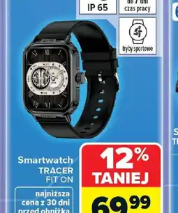 Carrefour Smartwatch Tracer Fit On oferta