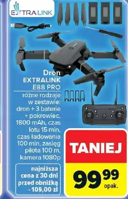 Carrefour Dron EXTRALINK E88 PRO oferta