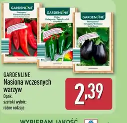 ALDI Gardenline Nasiona wczesnych warzyw oferta