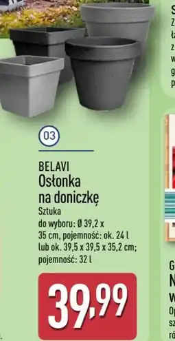 ALDI BELAVI Osłonka na doniczkę oferta