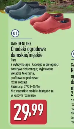 ALDI GARDENLINE Chodaki ogrodowe oferta