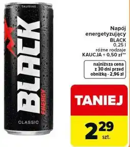 Carrefour Express Napój energetyzujący BLACK oferta