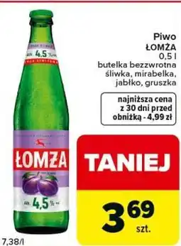 Carrefour Express Piwo ŁOMŻA oferta
