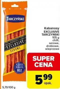 Carrefour Express Kabanosy EXCLUSIVE TARCZYŃSKI oferta