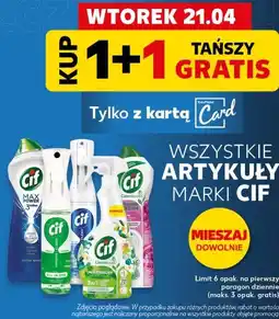 Kaufland WSZYSTKIE ARTYKUŁY MARKI CIF oferta