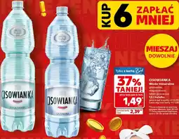 Kaufland CISOWIANKA Woda mineralna oferta